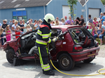 Brandweer Demo tijdens feestweek Buitenpost